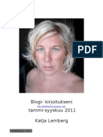Katja Lemberg Blogit2011
