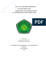National Call For Paper Competition Islamic Banking Fair Peran Media Sosial Dalam Meningkatkan Promosi Kerajinan Tenun Di Desa Sade
