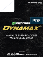 Manual de Especificaciones Tecnicas - Dynamax Vr.3.0