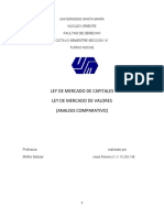 Ley de Mercado de Valores y Ley de Mercado de Capitales 2