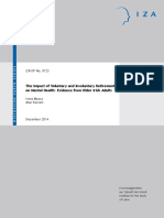 The Impact of Voluntary and Involuntary Retirement On Mental Health, Evidence From Older Irish Adults