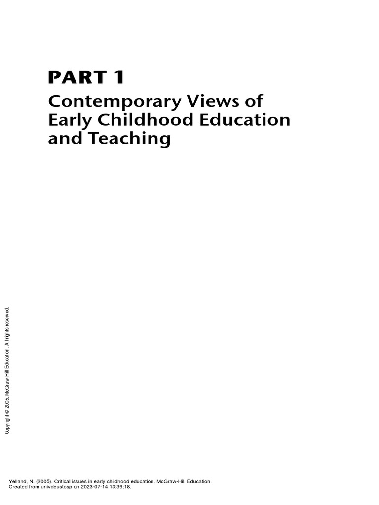 critical-issues-in-early-childhood-education-part-1-contemporary