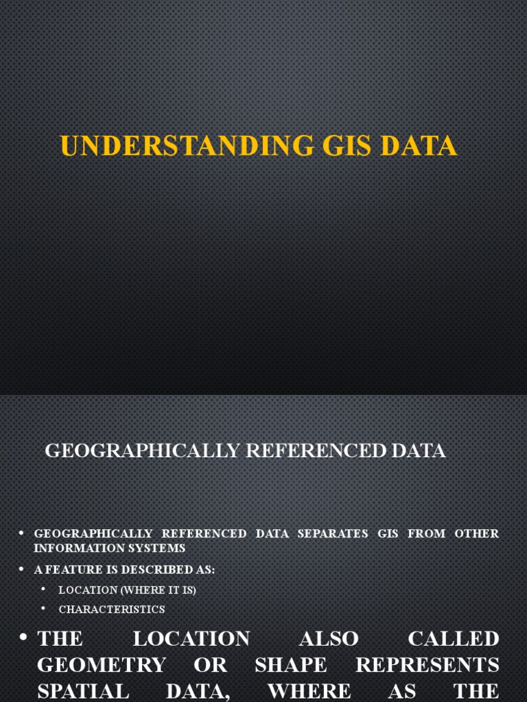 CE-287 GIS Data I | PDF | Geographic Information System | Map