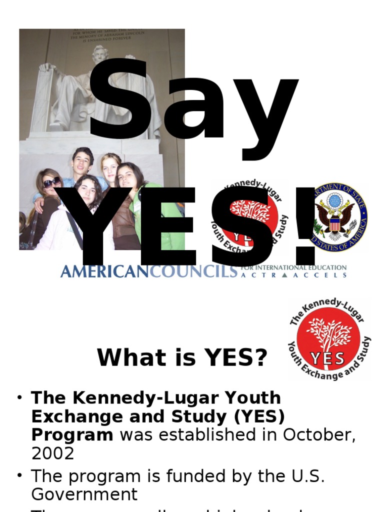 Kennedy-Lugar YES Program Overview | PDF | Teaching | Pedagogy