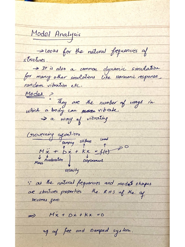 Modal Analysis | PDF