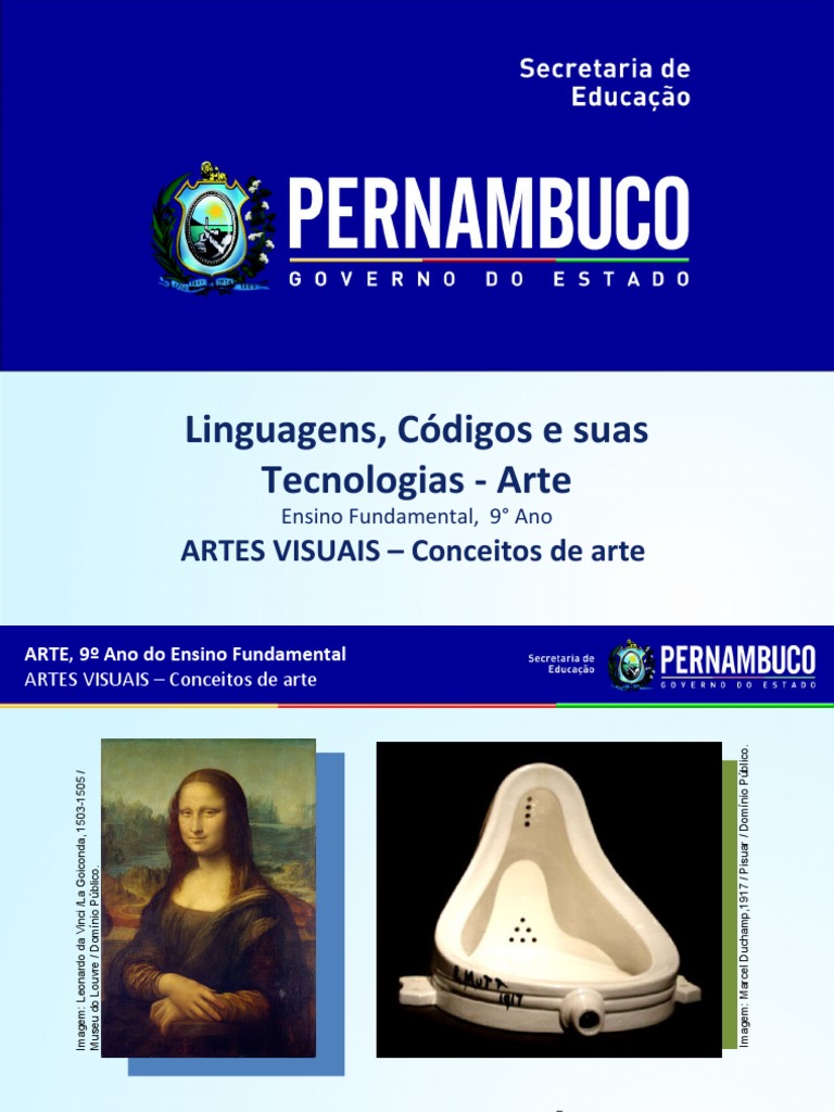 Conceitos de Artes Visuais para o 9º Ano | PDF | Imagem | Pinturas