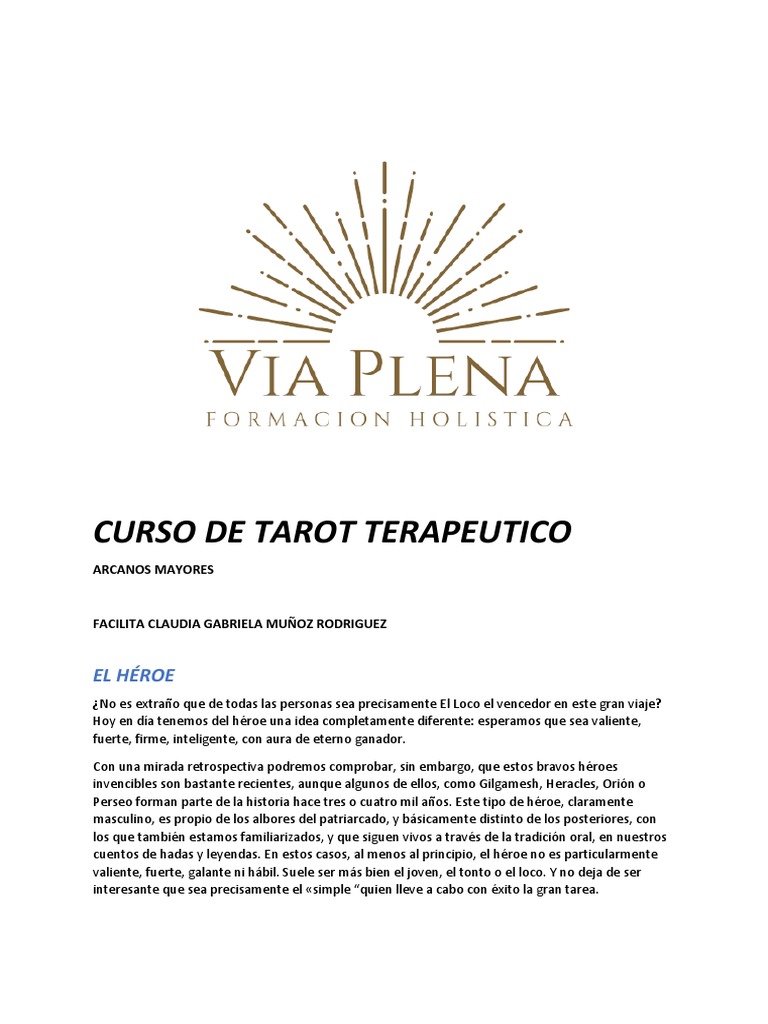 Preguntas y Arquetipos en Tarot Terapéutico | PDF | Conocimiento | Yin ...