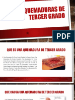 Quemaduras de Tercer Grado