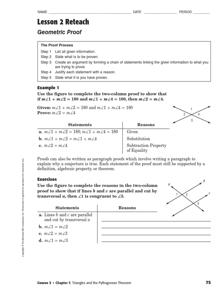 lesson-2-reteach-geometric-proof-pdf-mathematical-proof-theorem