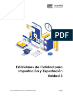 Guía de Aprendizaje Unidad 3 - Estándares de Calidad para Importación y Exportación