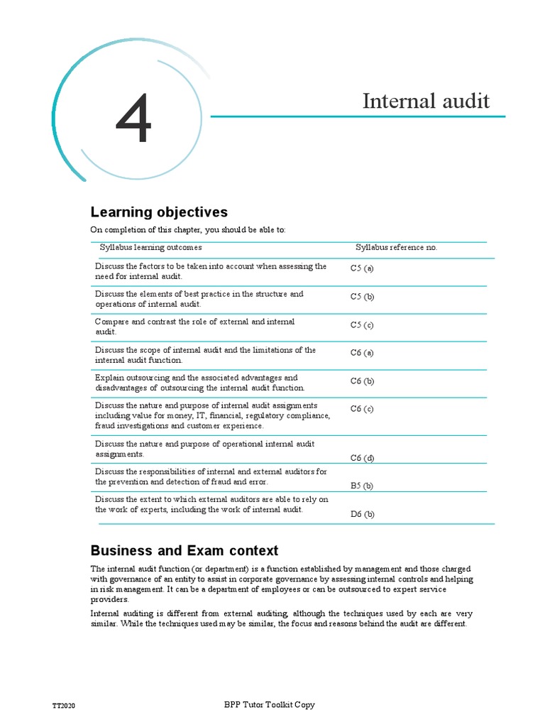 Internal Audit Essentials | PDF | Audit | Internal Audit