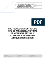 Protocolo de Control de Kit de Atencion A Victimas de Violencia Sexual