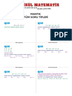 5 Mantık Tümsorutip A4