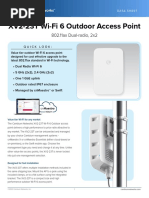 Cambium Networks Data Sheet WiFi-6 XV2-23T AP