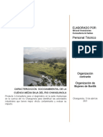 Producto - Diagnóstico Socioambiental Cuenca Media Baja Río Changuinola Rev