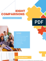 Human Height Comparison