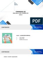 Valorización de Empresas - Finanzas