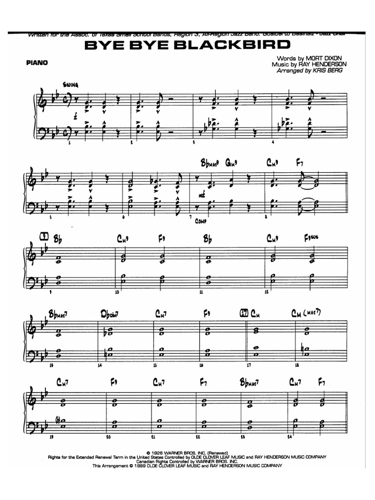 Bye Bye | PDF