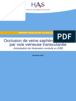 Rapport - Laser - Endoveineux - VD HAS 2016