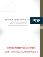 Slides em PDF - Diplomas Normativos Negociados - Quinzena 07