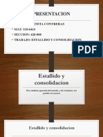 Estallido y Consolidacion