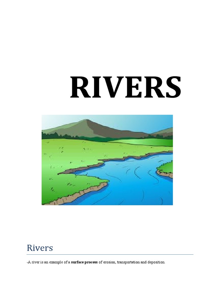 River Erosion and Deposition Processes | PDF | River | Erosion