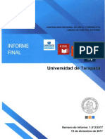 Obje11V: Número de Informe: 1 012/2017 19 de Diciembre de 2017