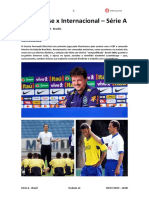 Análise Fluminense X Internacional - 09-07-2023