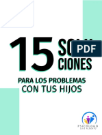 15 Soluciones para Los Problemas Con Tu Hijo