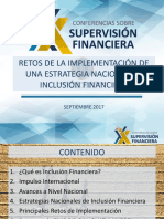 Retos de La Implementación de Una Estrategia Nacional de Inclusión Financiera