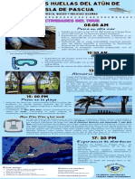 Infografía Tour del Atún Isla de Pascua