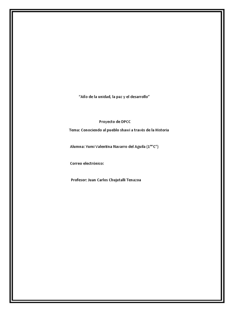 Cultura y Tradiciones del Pueblo Shawi | PDF | Chamanismo | Sociedad