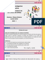 Teoria de Colas Analisis Economico