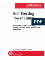B30.29 Self-Erecting Tower Cranes