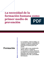 La Formación Humana