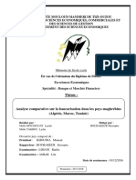 (MFE) Analyse Comparative Sur La Bancarisation Dans Les Pays Maghrébins