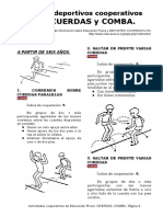 11 Actividades Cooperativas e F Con Cuerdas Comba 20 Subir