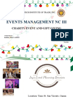 Finalmitcharity Event and Gift Givingmariel Joyce Reyes
