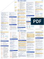 SQL Cheat Sheet