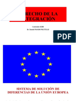 Derecho de La Integraciã"n - Soluciã"n Controversias Union Europea