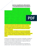 SVT: Comment Les Compléments Alimentaires Améliorent T-Il Le Fonctionnement Musculaire?