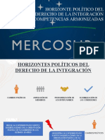 Horizontes Políticos de La Integración en Mercosur PW