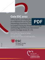 Guía ESC 2022 Cardiooncologia