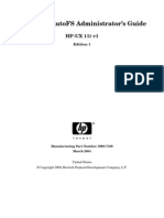 Enhanced Autofs Administrator'S Guide: Hp-Ux 11I V1