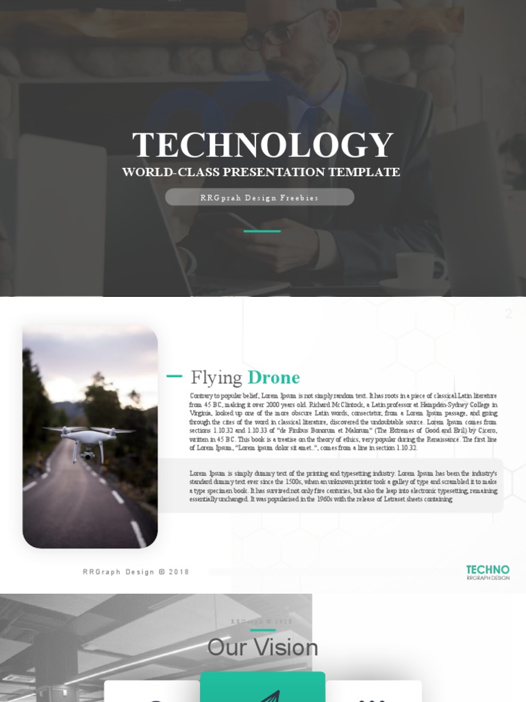 Technology Powerpoint Template PDF Tullii