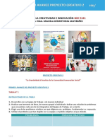 TAREA-Sesión 14 - Primer Avance Del Proyecto Creativo 2-NRC 3121