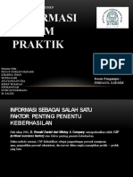 Informasi Dalam Praktik