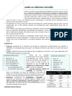 PR Magnitudes y Unidades Usadas en Radiaciones Ionizantes