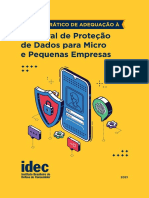 Idec - Manual LGPD - Micro Pequenas Empresas