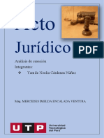 Acto Juridico Borrador